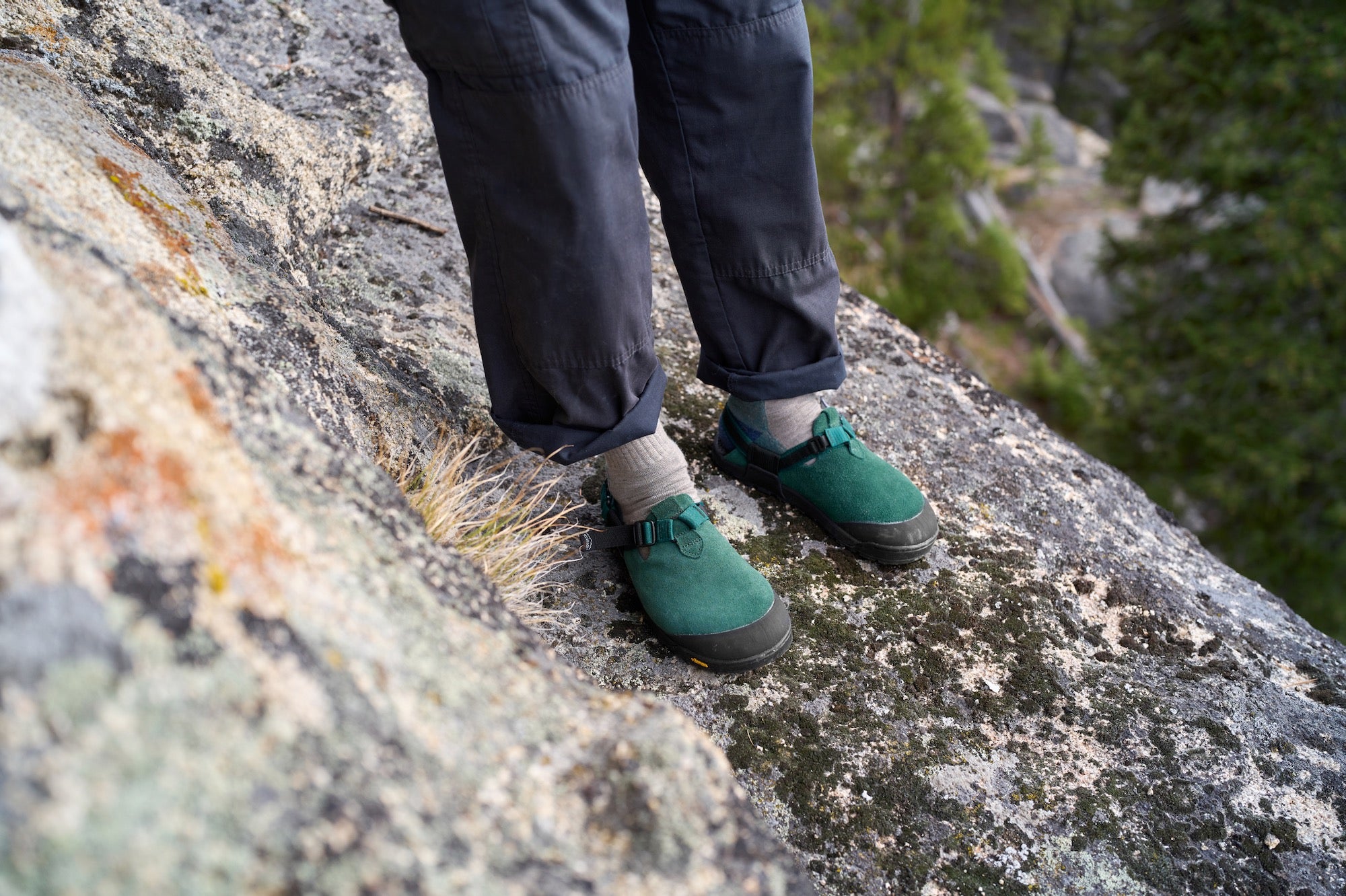 Mountain Clog - Leather Suede (Cascade Green) - Image 5